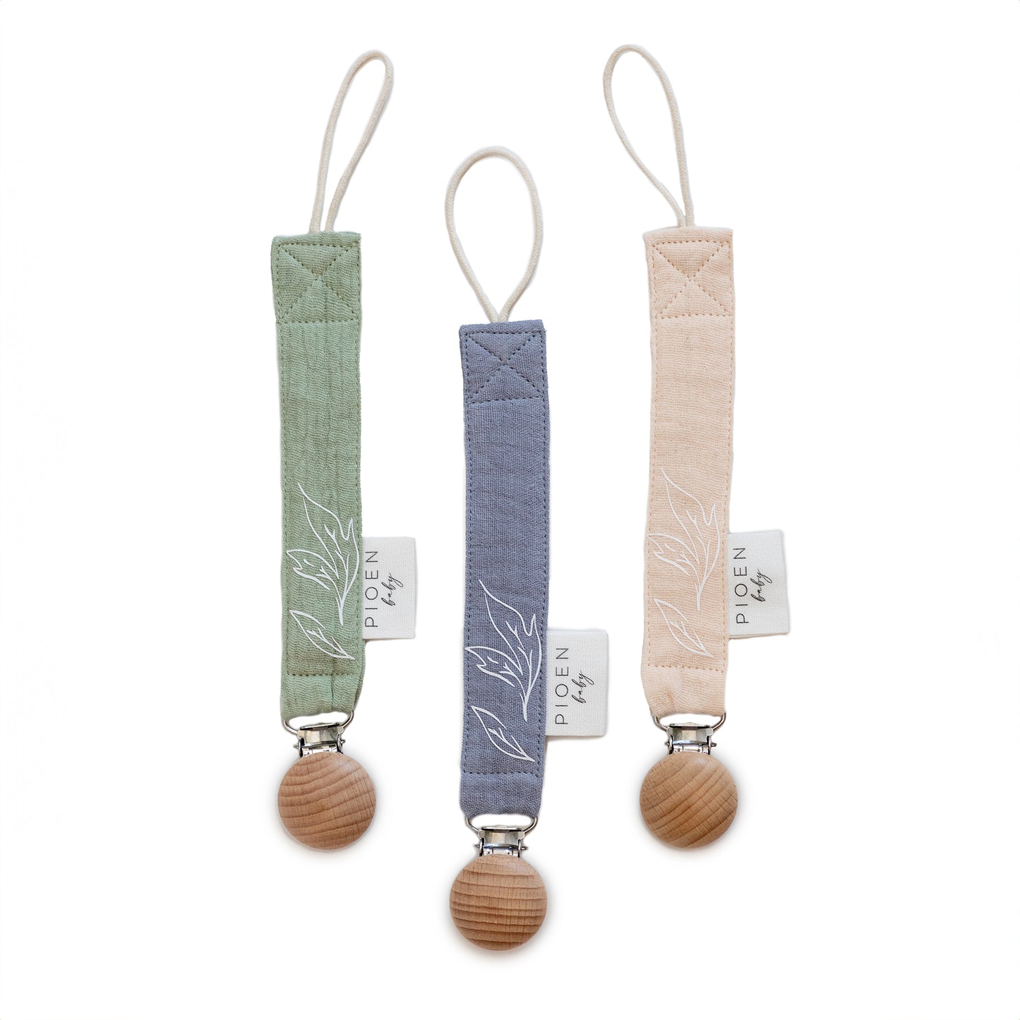 Pacifier Clip - 3pc Set