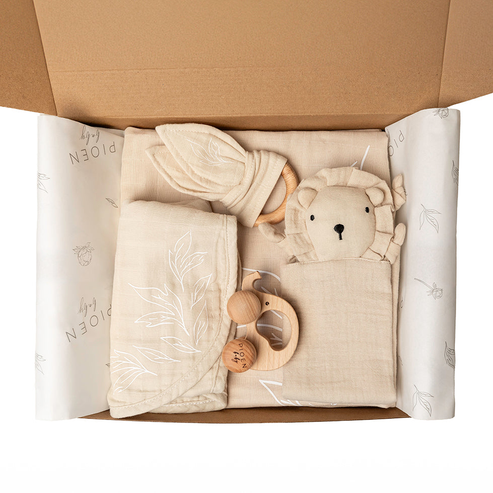 100% Organic Cotton Baby Gift Set Neutral