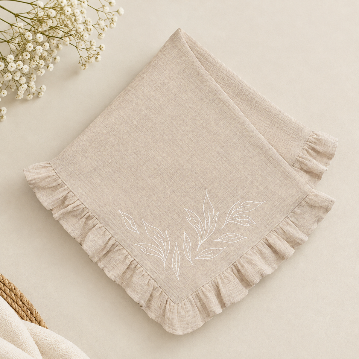 Ruffle Blanket
