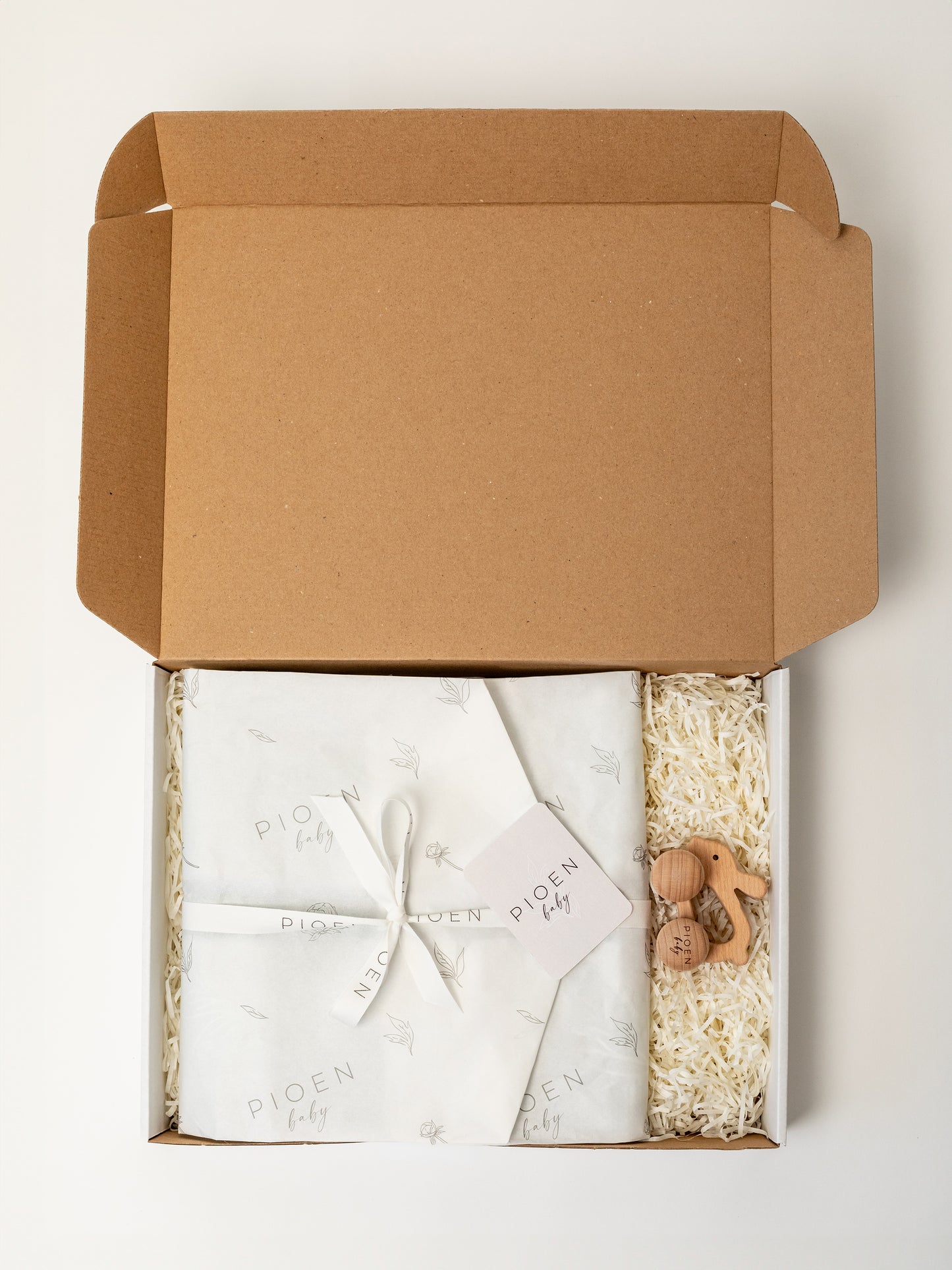 100% Organic Cotton Baby Girl Gift Set