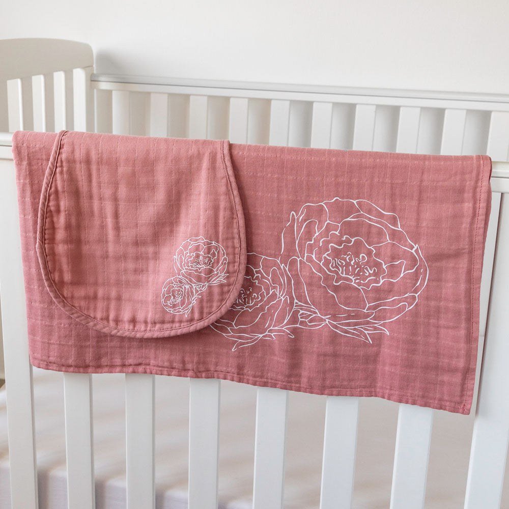 Organic Cotton Baby Burp Cloth