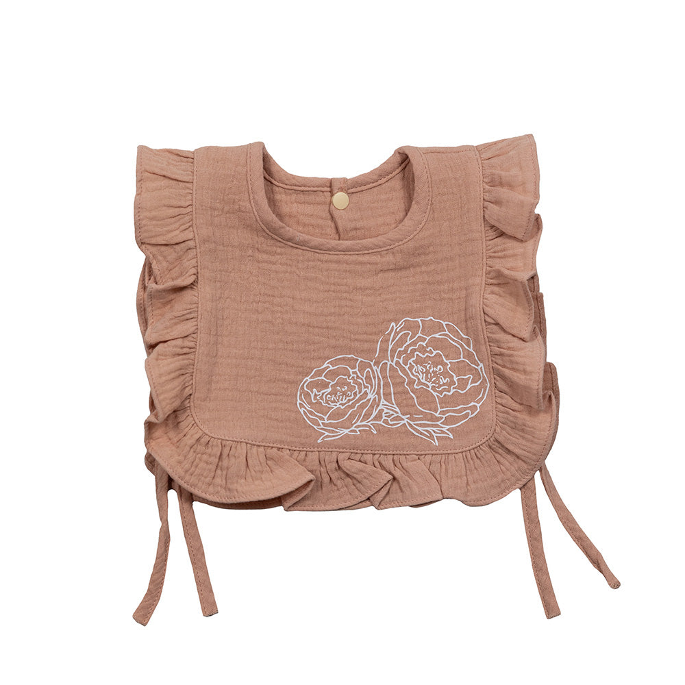 Ruffle Baby Bib