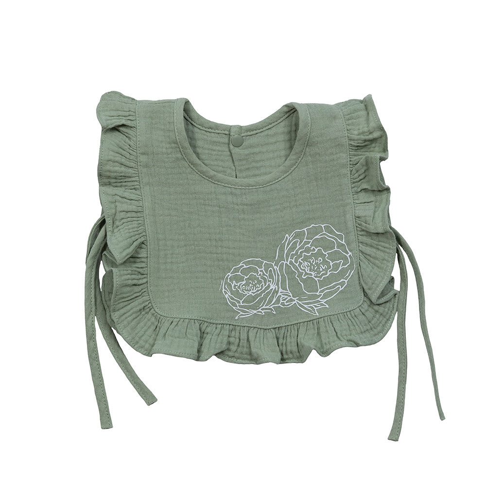 Ruffle Baby Bib