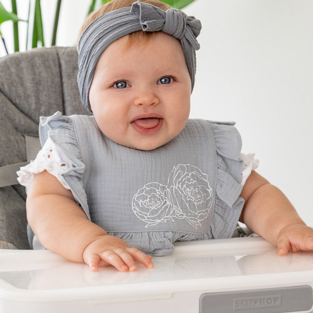 Ruffle Baby Bib