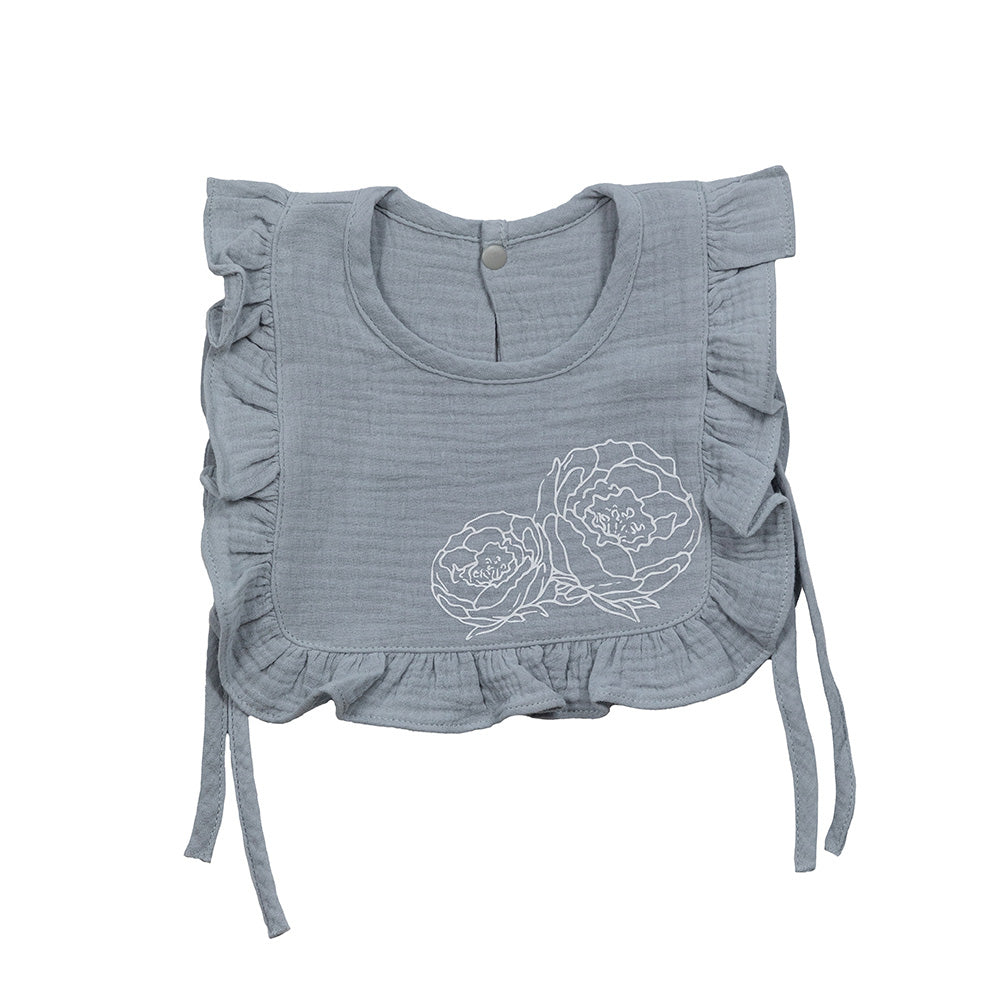 Ruffle Baby Bib