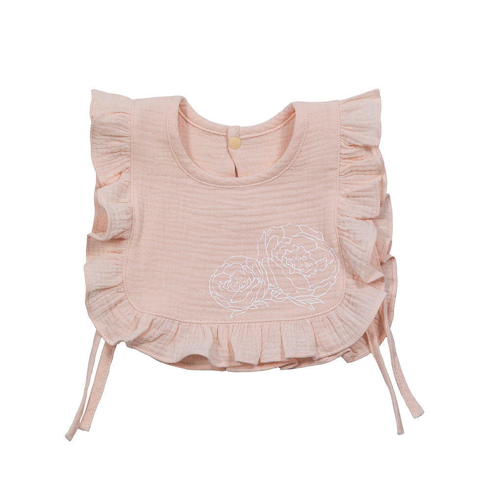 Ruffle Baby Bib