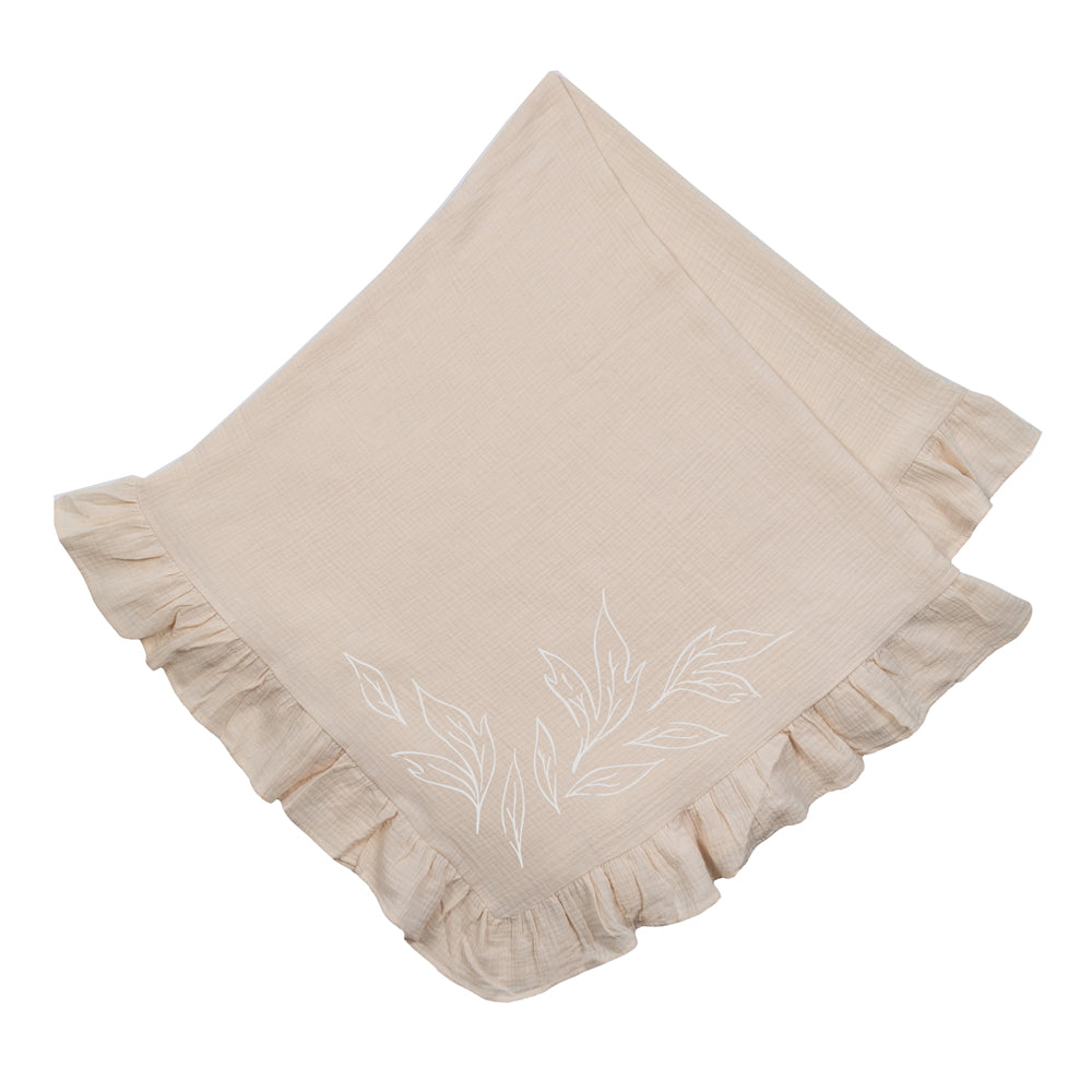 Ruffle Baby Blanket