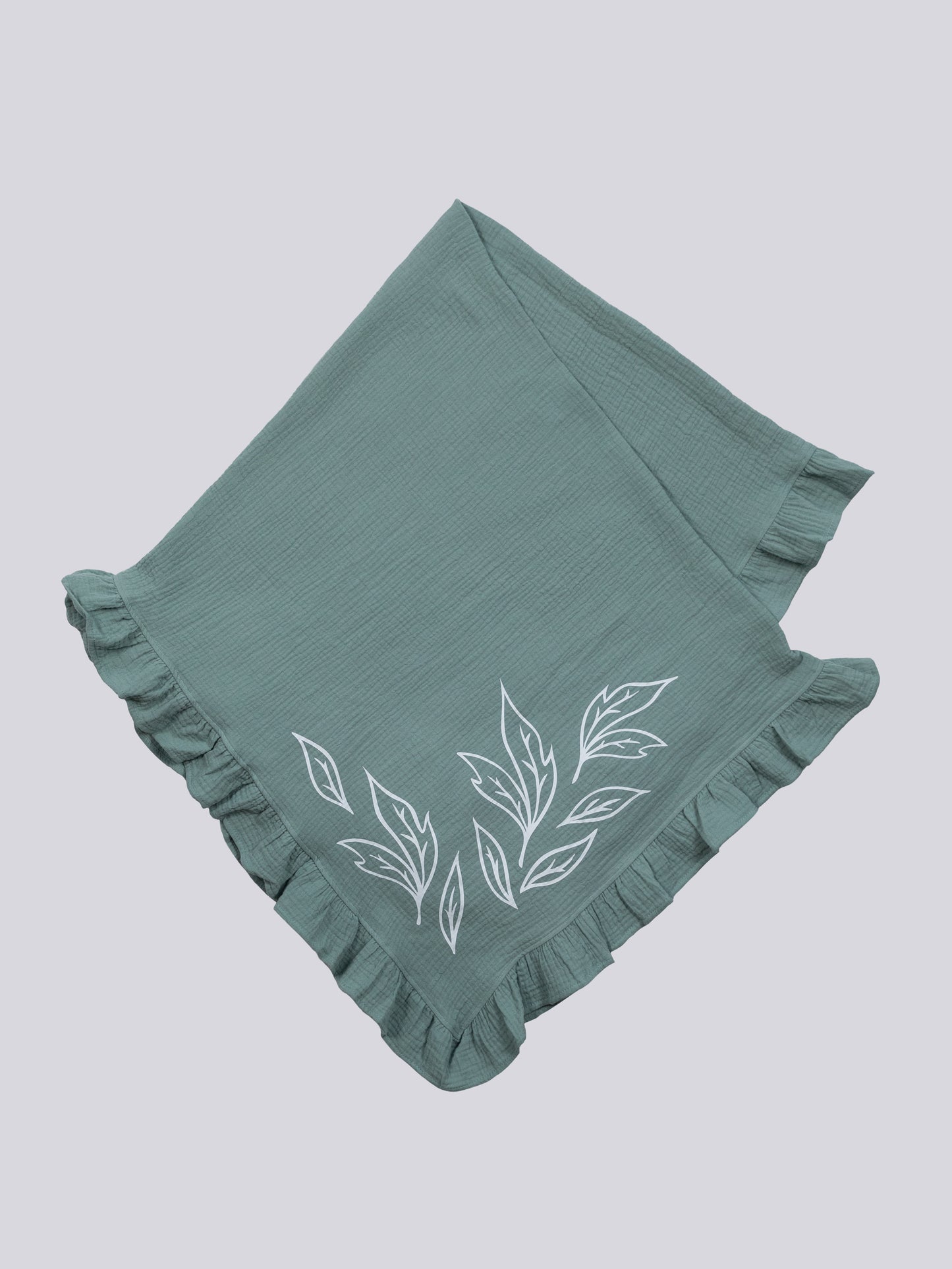 Ruffle Baby Blanket