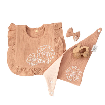 Baby Girl Bib Gift set