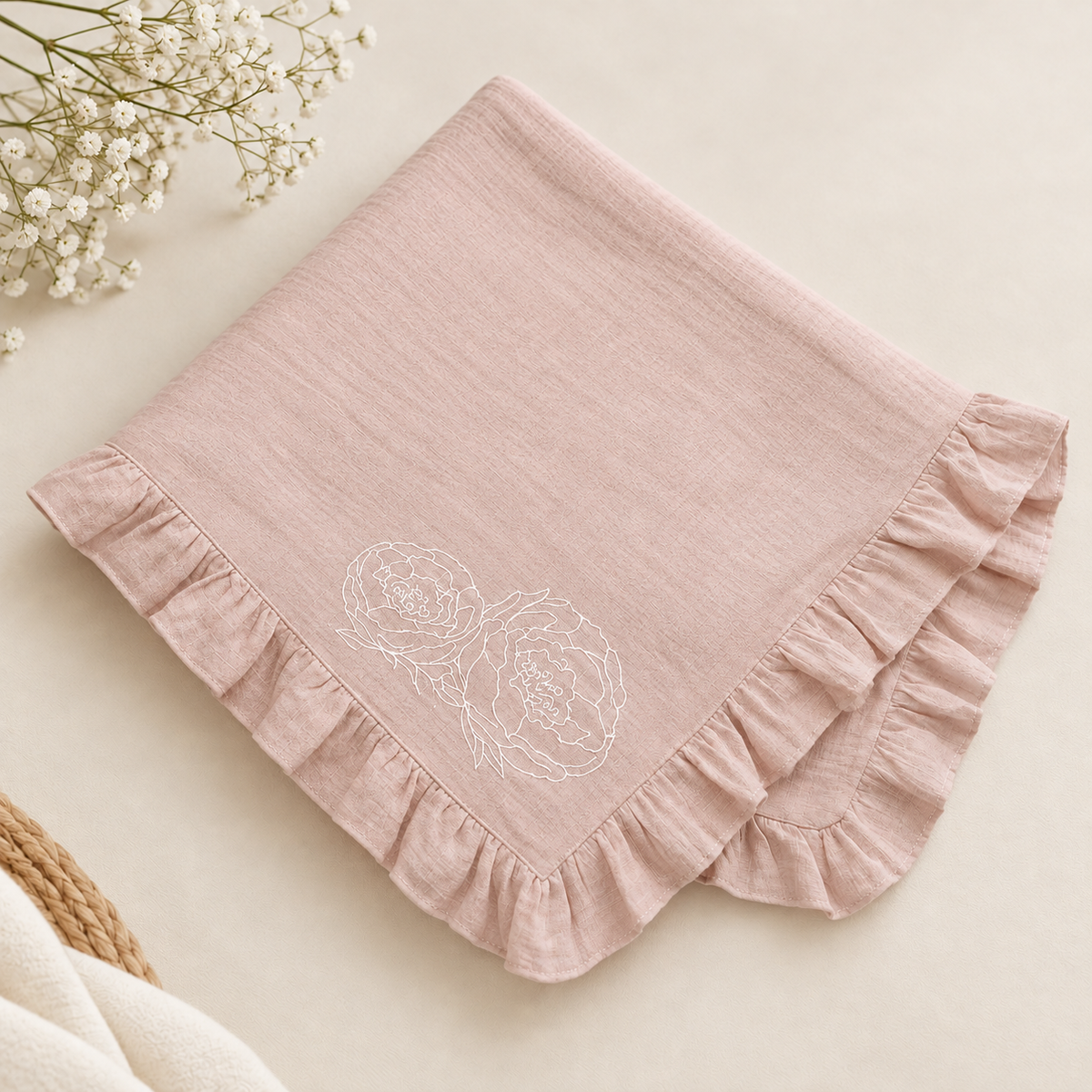 Ruffle Blanket