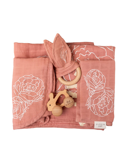 100% Cotton Baby Boy Gift Set