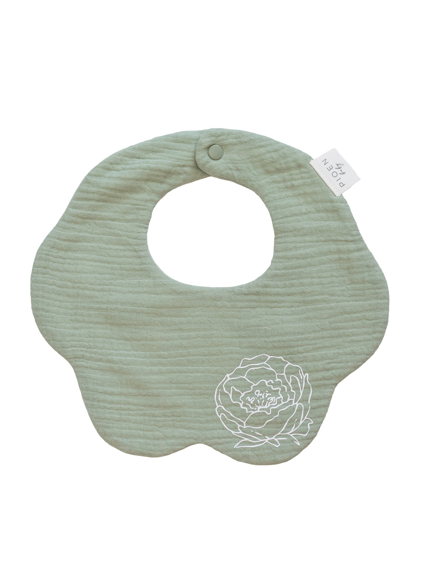 Blooming Flower Cotton Bib