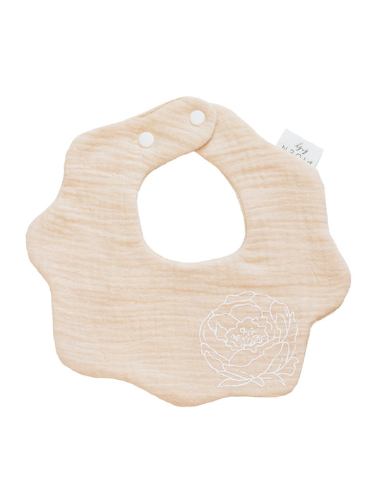 Blooming Flower Cotton Bib