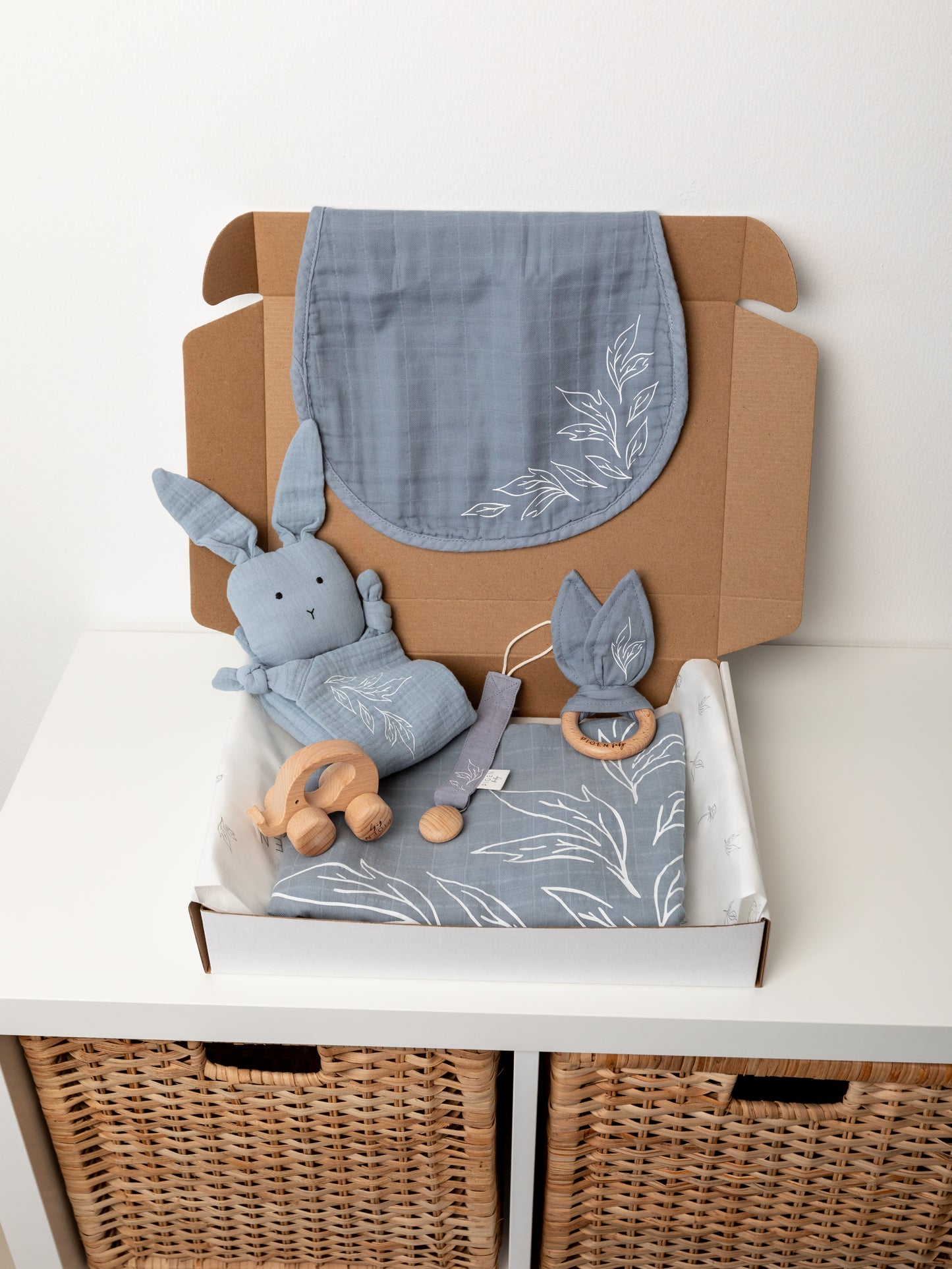 100% Cotton Baby Boy Gift Set