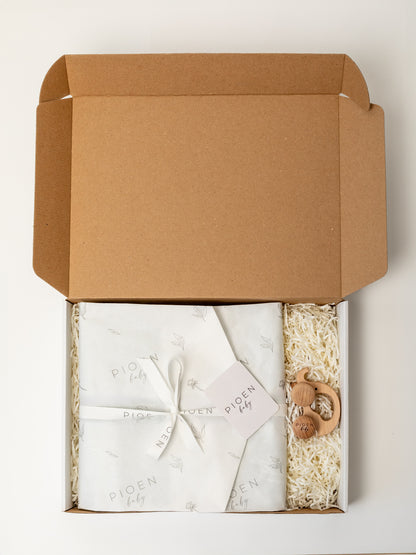 100% Organic Cotton Baby Gift Set