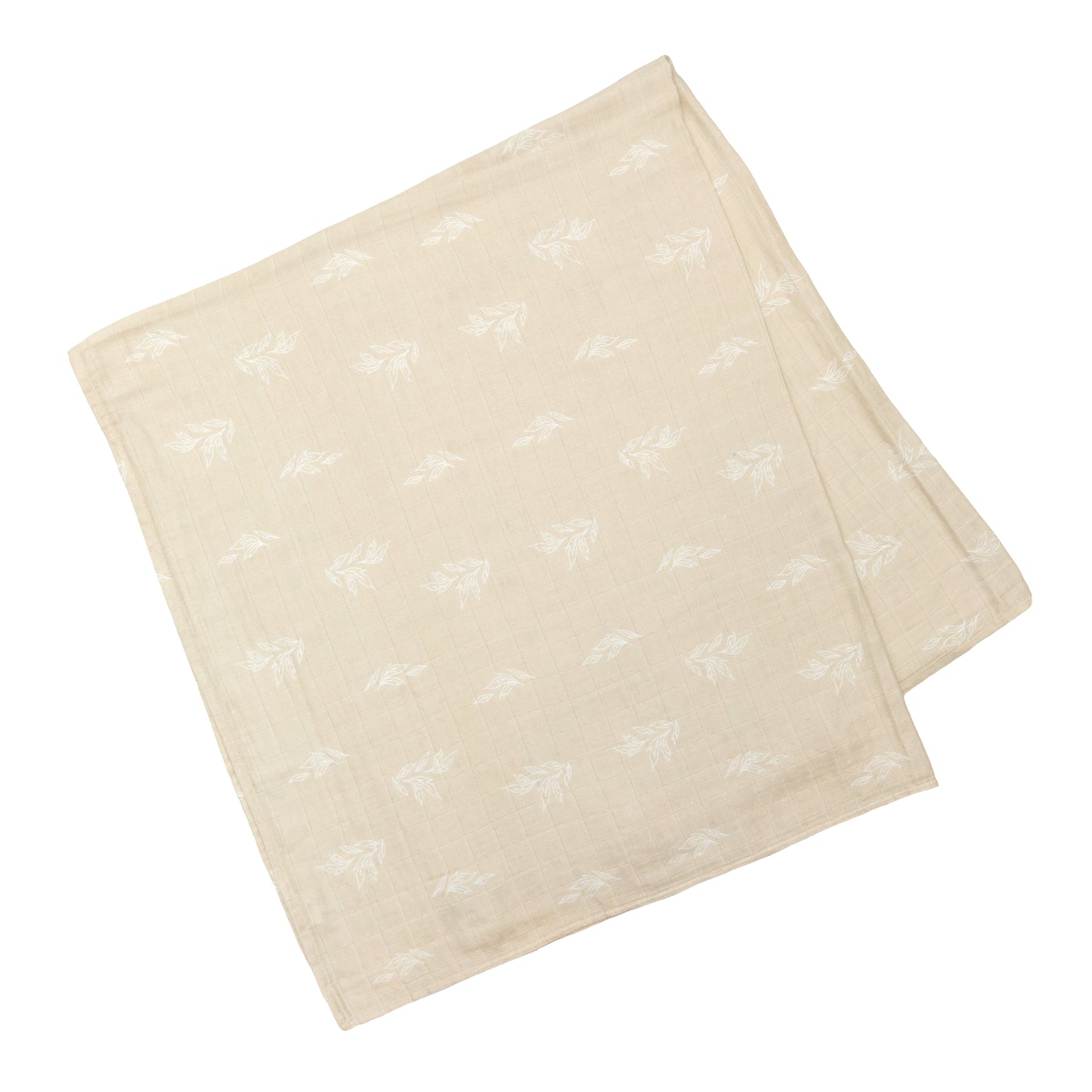 100% Organic Cotton Muslin Petiole Swaddle Baby Blanket