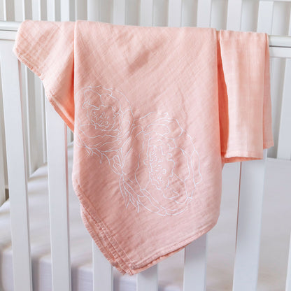 Swaddle Muslin Baby Blanket