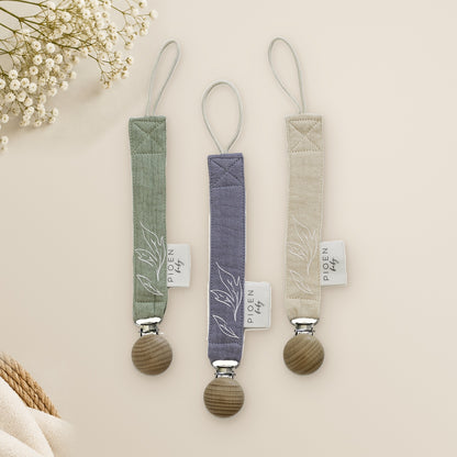 Pacifier Clip Set – 3 Piece