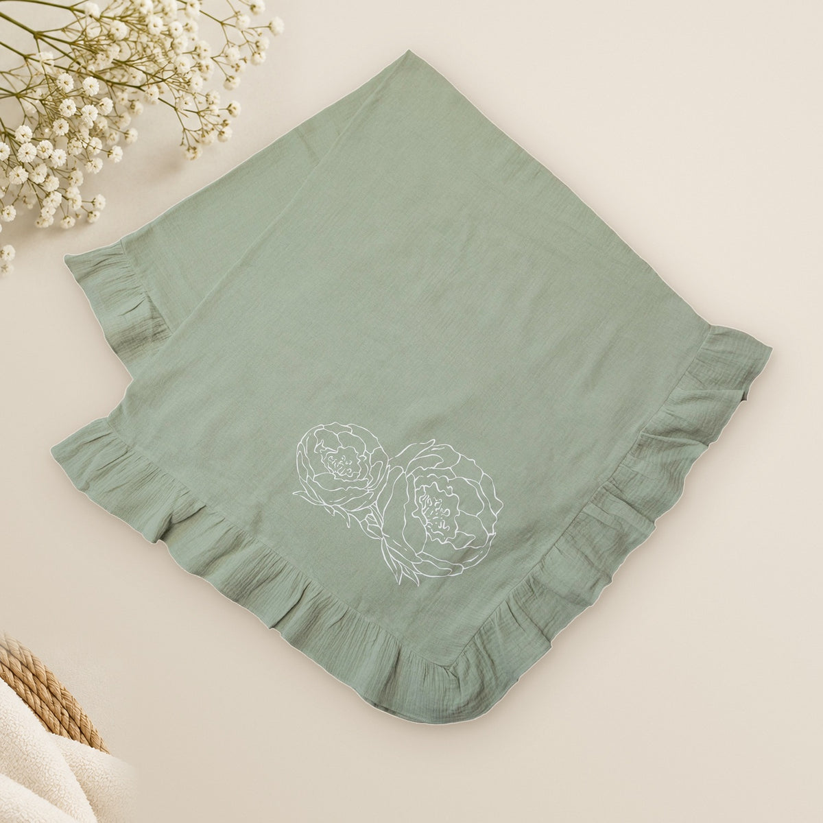 Ruffle Blanket