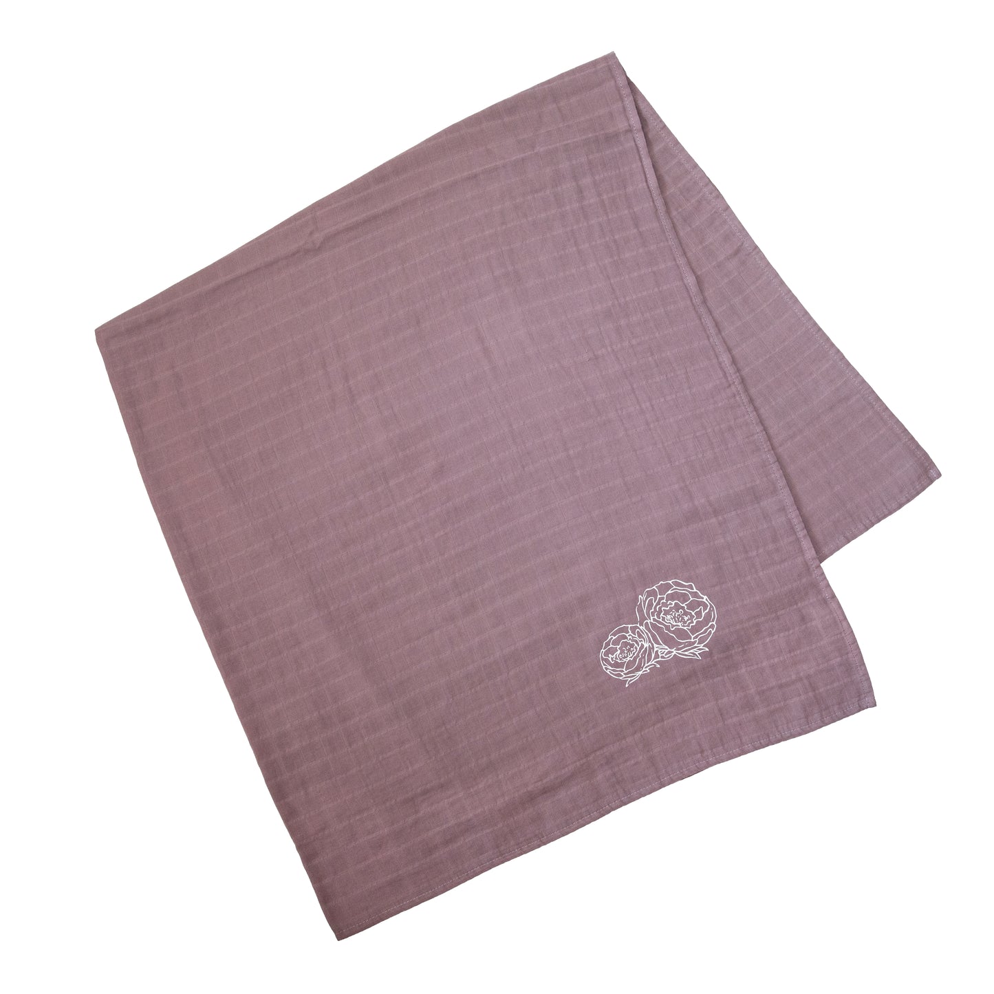 100% Organic Cotton Muslin Swaddle Baby Blanket