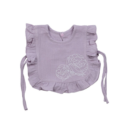 Bloom Ruffle Baby Bib