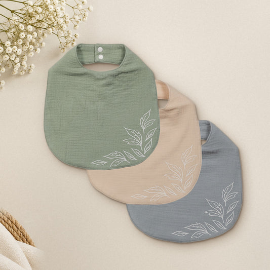 Waterproof Bib Set – 3 Piece