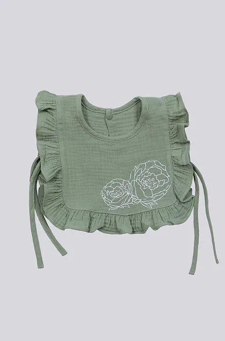 Bloom Flounce Baby Bib - PIOEN Lifestyle